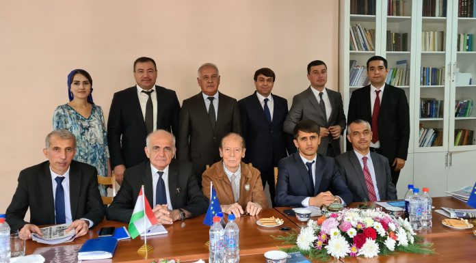 Гузориш аз семинари ҷумҳуриявии илмиву назариявӣ дар мавзӯи «Нақши Созмони ҳамкории Шанхай дар таъмин ва ҳифзи субот дар паҳнои Авруосиё”