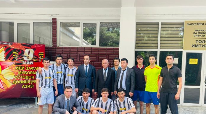 МАҚОМИ АВВАЛИ ДОНИШҶӮЁНИ ФАКУТЕТ ДАР МУСОБИҚАИ ДОНИШГОҲӢ