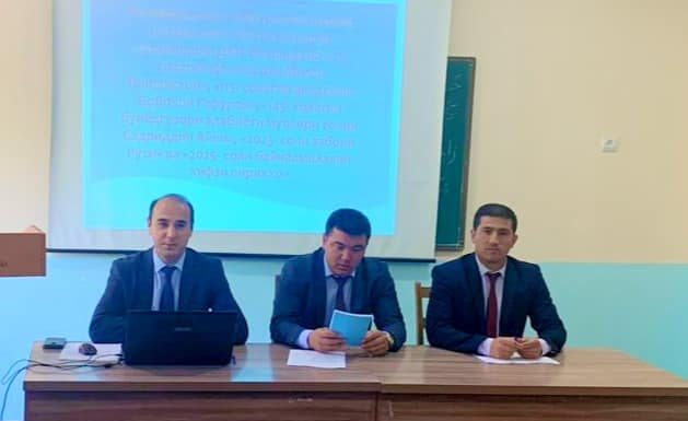 ҶАРАЁНИ КОНФРЕНСИЯИ ИЛМИИ ДОНИШҶӮЁНИ КАФЕДРАИ МУТОЛИОТИ ШАРҚИ ФАКУЛТЕТИ МУНОСИБАТҲОИ БАЙНАЛХАЛҚӢ