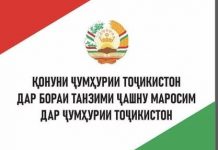 НАҚШИ ТАНЗИМ ДАР БОЛОРАВИИ НЕКУАҲВОЛИИ МАРДУМИ ТОҶИКИСТОН